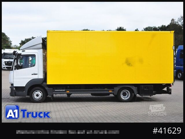 Skříňová dodávka MERCEDES-BENZ Atego 818 L, Koffer, Automatik, , Seitentür