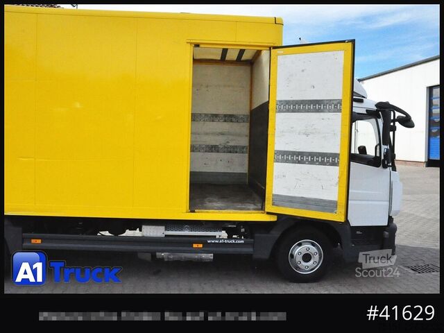 Skříňová dodávka MERCEDES-BENZ Atego 818 L, Koffer, Automatik, , Seitentür