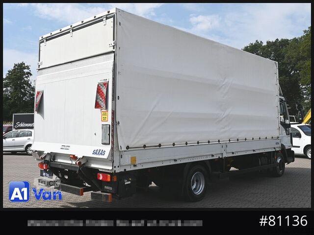 شاحنة نقل مخصصة IVECO Eurocargo 75E21 Pritsche Plane, LBW, Luftfederung