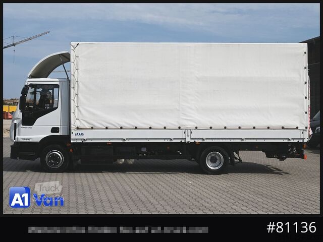 شاحنة نقل مخصصة IVECO Eurocargo 75E21 Pritsche Plane, LBW, Luftfederung