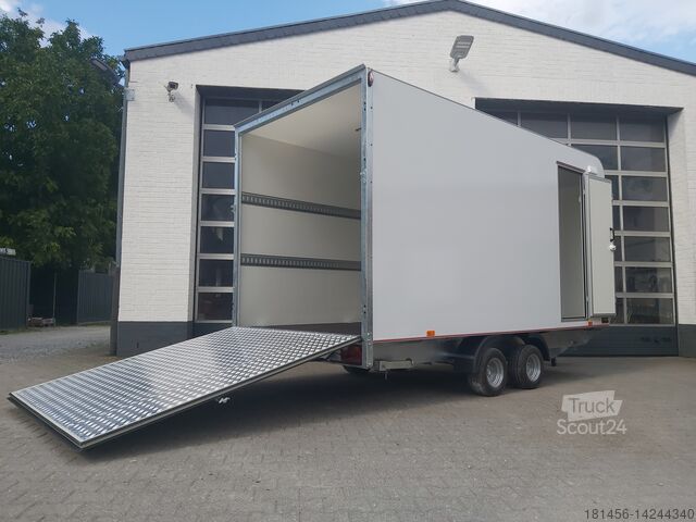 Aanhangwagen (auto) Other Multi Koffer Seitentür Heckrampe 2700kg 1ookm aero 420x200x210cm für Werkstattausbau Neu verfügbar