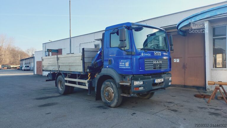 кран, монтиран на камион MAN TGM 13.240