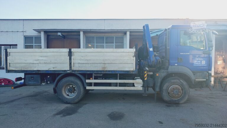 кран, монтиран на камион MAN TGM 13.240