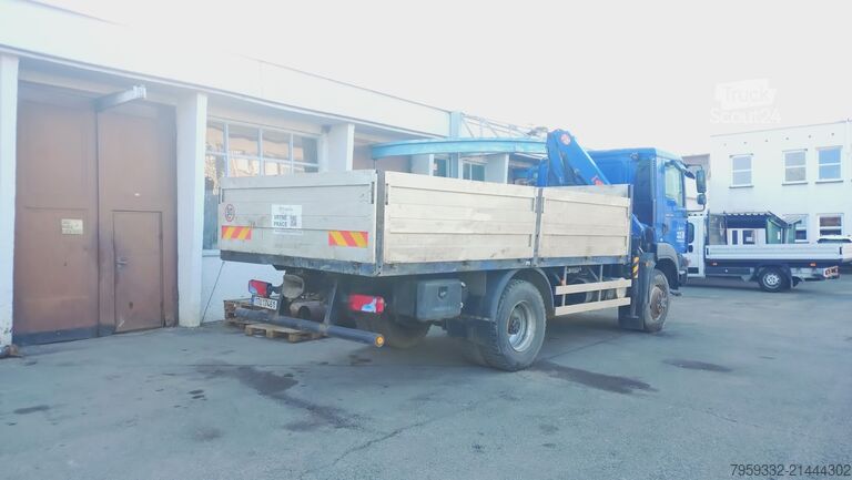 кран, монтиран на камион MAN TGM 13.240