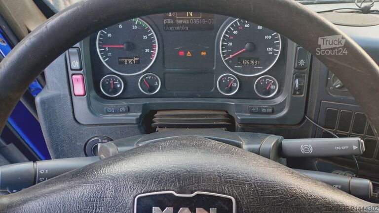 кран, монтиран на камион MAN TGM 13.240