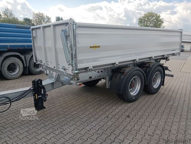 Remorque benne trilibérale HUMBAUR 3-SeitenKipper HTK 195024 verzinkt NEU SAF