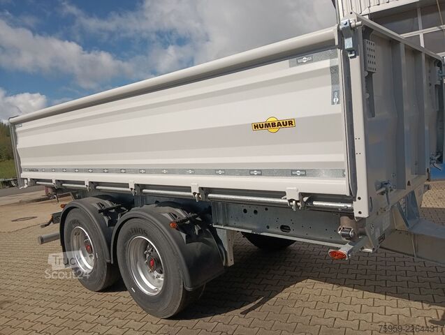 Remorque benne trilibérale HUMBAUR 3-SeitenKipper HTK 195024 verzinkt NEU SAF