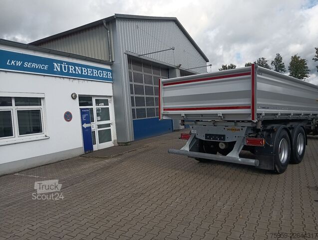 Remorque benne trilibérale HUMBAUR 3-SeitenKipper HTK 195024 verzinkt NEU SAF