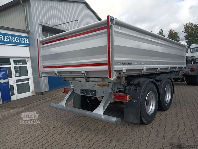 Remorque benne trilibérale HUMBAUR 3-SeitenKipper HTK 195024 verzinkt NEU SAF