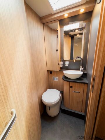 Entegre karavan MALIBU I 470 RB LE K comfort 4,2t Messeangebot CSD 2026