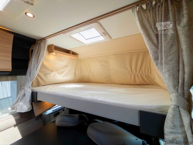 Entegre karavan MALIBU I 470 RB LE K comfort 4,2t Messeangebot CSD 2026