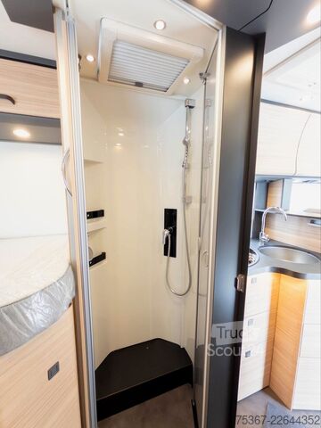 Entegre karavan MALIBU I 470 RB LE K comfort 4,2t Messeangebot CSD 2026