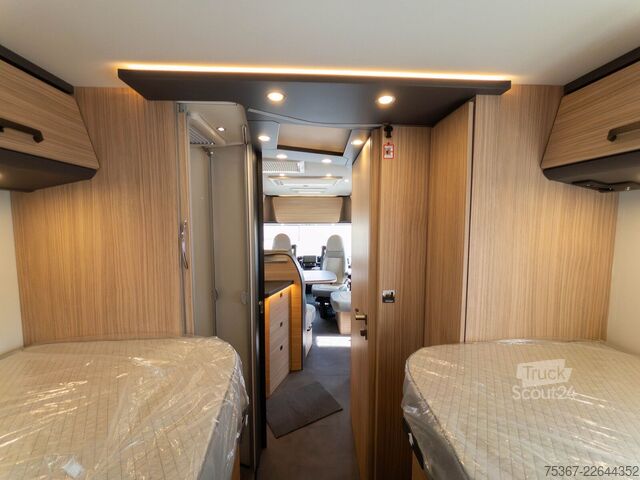 Entegre karavan MALIBU I 470 RB LE K comfort 4,2t Messeangebot CSD 2026