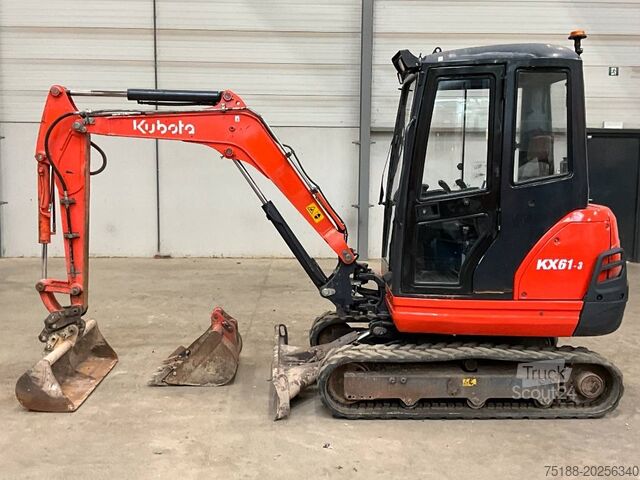 Minigraafmachine Kubota KX 61-3