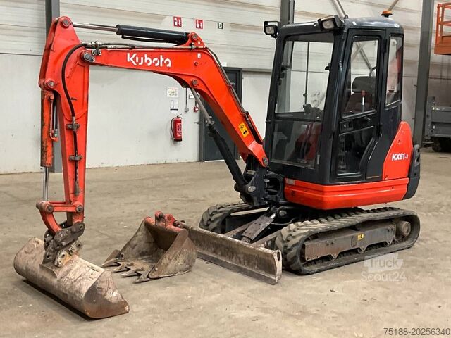 Minigraafmachine Kubota KX 61-3