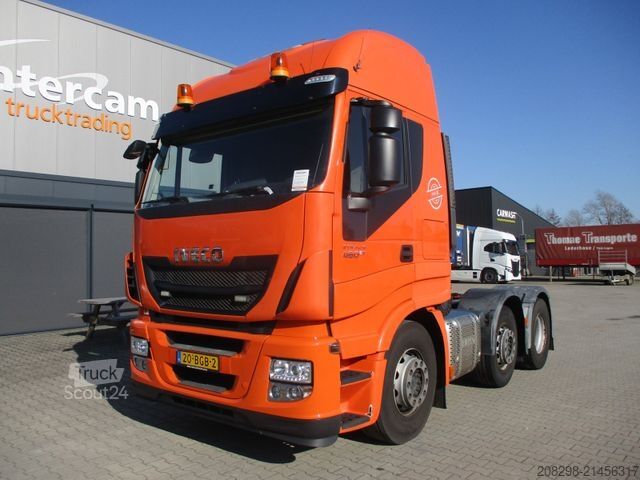 Tracteur routier standard IVECO AS440S46 TX/P | E6 | 6X2 | LIFT/STEERING | KLIMA