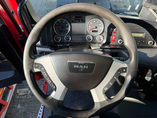 Darus billenőplatós teherautó MAN TGS 33.440 6X6 HMF Kraan AHK 3 Zijdige Kipper A...