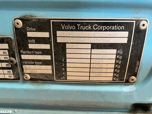 Sistema a braccio con gancio Volvo FM 420 8x4 Euro 6 26 Ton haakarmsysteem