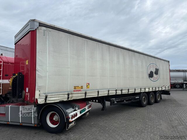 Posuvné plachty Kögel SN 24 Schijfremmen Schuifdak