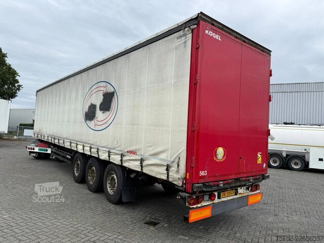 Posuvné plachty Kögel SN 24 Schijfremmen Schuifdak