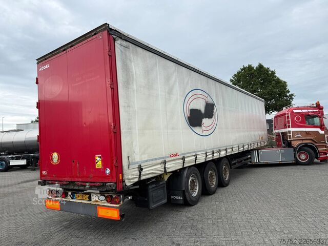 Posuvné plachty Kögel SN 24 Schijfremmen Schuifdak