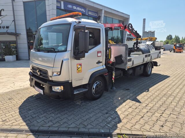 Valníkový nákladní vůz s hydraulickou rukou (HDS) Renault D 7.5 180 - FASSI 32B