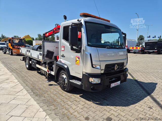 Valníkový nákladní vůz s hydraulickou rukou (HDS) Renault D 7.5 180 - FASSI 32B
