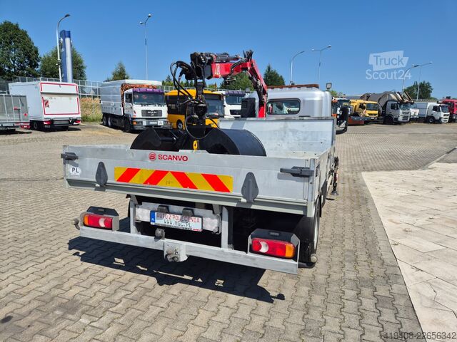 Valníkový nákladní vůz s hydraulickou rukou (HDS) Renault D 7.5 180 - FASSI 32B