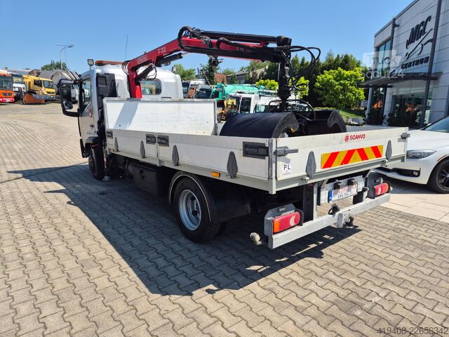 Valníkový nákladní vůz s hydraulickou rukou (HDS) Renault D 7.5 180 - FASSI 32B