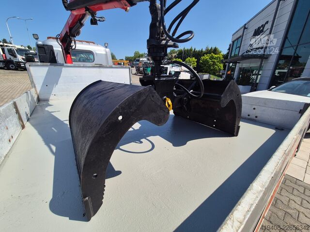 Kasa tipi kamyon + vinçli kaldırma sistemi (HDS) Renault D 7.5 180 - FASSI 32B