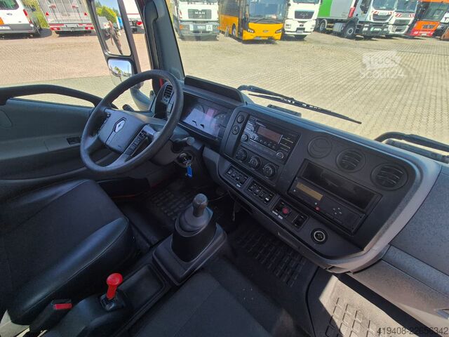 Kasa tipi kamyon + vinçli kaldırma sistemi (HDS) Renault D 7.5 180 - FASSI 32B