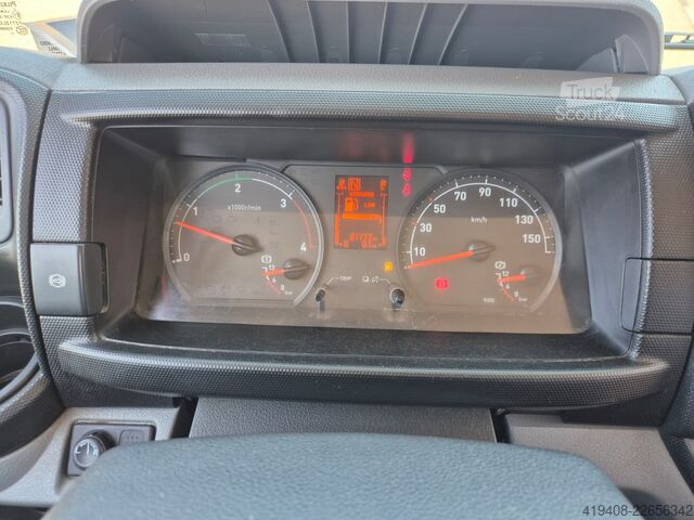 Kasa tipi kamyon + vinçli kaldırma sistemi (HDS) Renault D 7.5 180 - FASSI 32B
