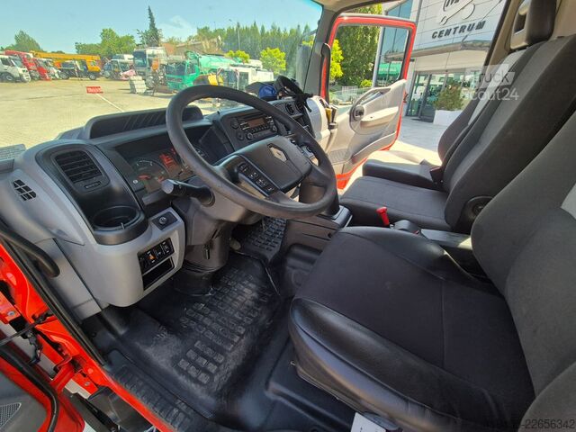 Kasa tipi kamyon + vinçli kaldırma sistemi (HDS) Renault D 7.5 180 - FASSI 32B