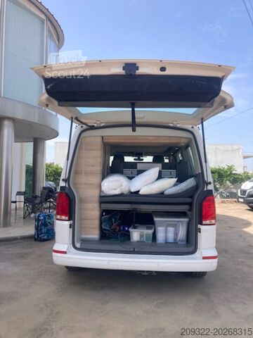 ван Volkswagen California Camper | 2 Letti 4 Posti | Cucinotto + Letto Tetto