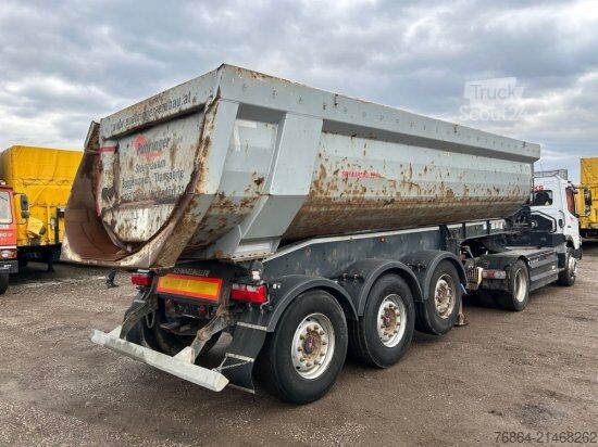 Напівпричіп-самоскид SCHWARZMüLLER KIPPMULDE 25M³, SAF, PODEST, HYVA