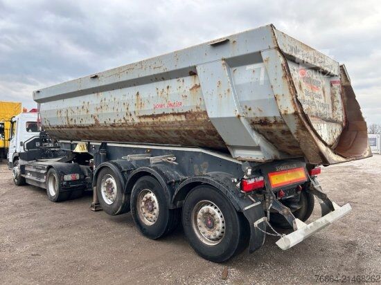 Напівпричіп-самоскид SCHWARZMüLLER KIPPMULDE 25M³, SAF, PODEST, HYVA