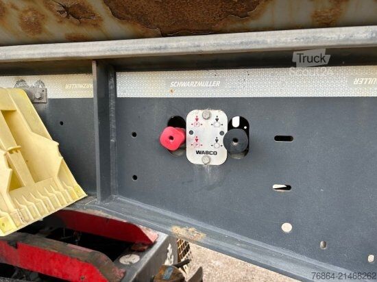 Напівпричіп-самоскид SCHWARZMüLLER KIPPMULDE 25M³, SAF, PODEST, HYVA