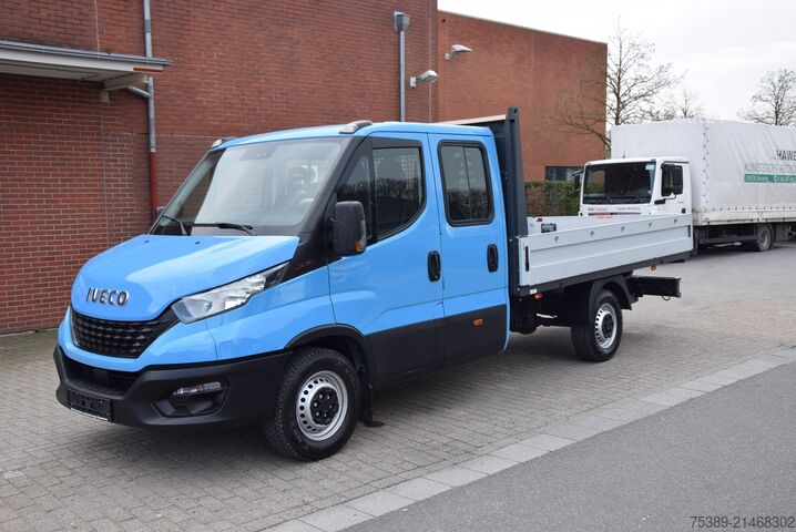 Pick-up skåpbil Iveco Daily 35S18 DOKA 7-Sitzer Pritsche Maxi AHK 3,5T