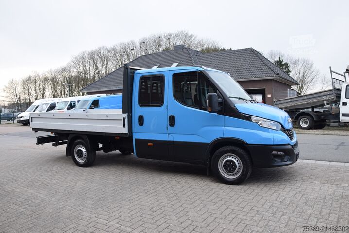 Pick-up skåpbil Iveco Daily  35S18 DOKA 7-Sitzer Pritsche Maxi AHK 3,5T