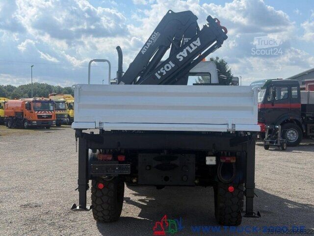 Vrachtauto met open laadbak Unimog U1450 Atlas 105.1 Fernbedieung 5t. Traglast 1.Hd