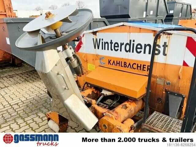 Contenedor de volteo  STA 4000 LTC, Salzstreuer ca.4m³, Abrollaufnahme!