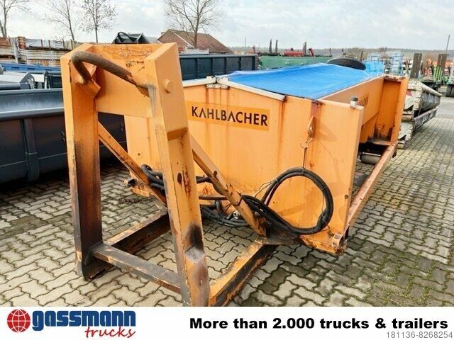 Contenedor de volteo  STA 4000 LTC, Salzstreuer ca.4m³, Abrollaufnahme!