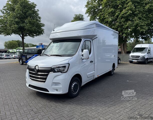 Transporteur avec valise Renault Master RED Koffer Portaltüren