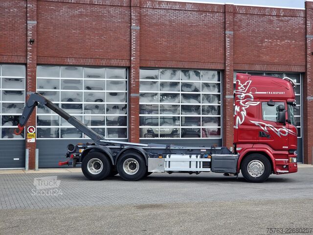 Sistema de brazo de gancho Scania R730 Topline 6x4 - 25t Mobas hooklift - Retarde...
