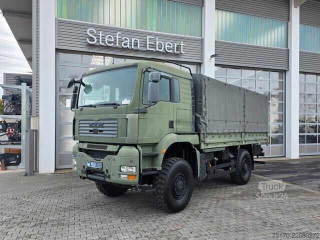 Lona corredera MAN TGA 18.360 4x4 BB 3 Sitze Schalter Expedition