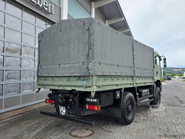 Lona corredera MAN TGA 18.360 4x4 BB 3 Sitze Schalter Expedition