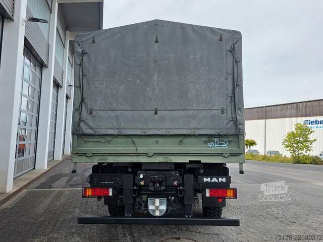 Lona corredera MAN TGA 18.360 4x4 BB 3 Sitze Schalter Expedition