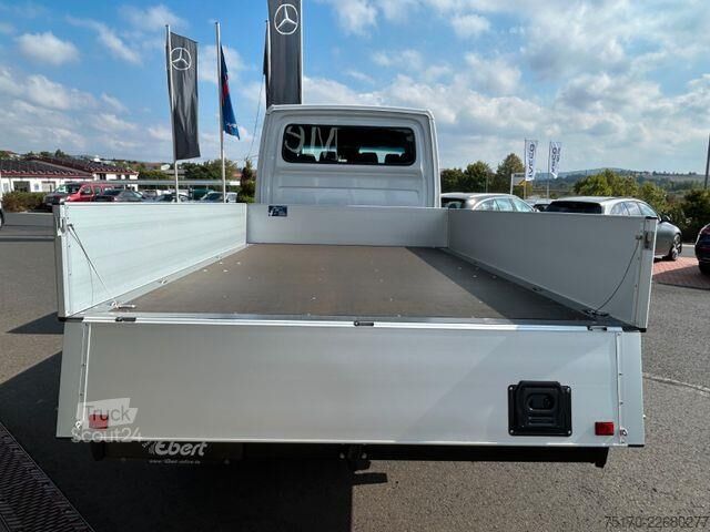 Platform van çift kabin Mercedes-Benz Sprinter 317 CDI 4325 DoKa Klima AHK Stdheiz