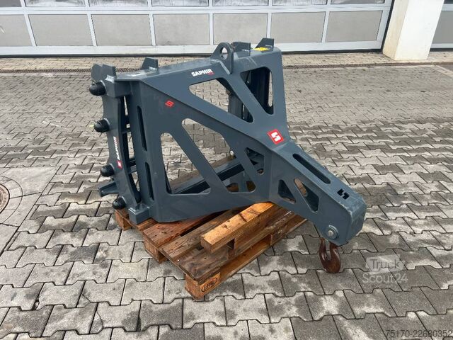  Saphir Lasthaken / JCB Q-Fit Aufnahme / 1.500 kg / 2022