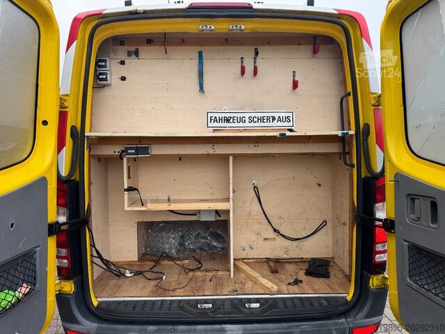 Фургон с ящиками Mercedes-Benz Sprinter 316, Like new, BF3 Begleit- Escort- Co...